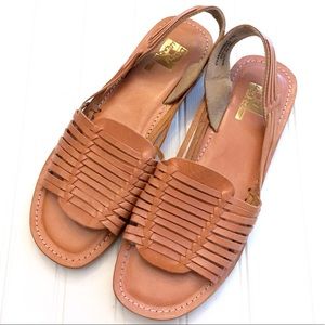 open toe huarache sandals